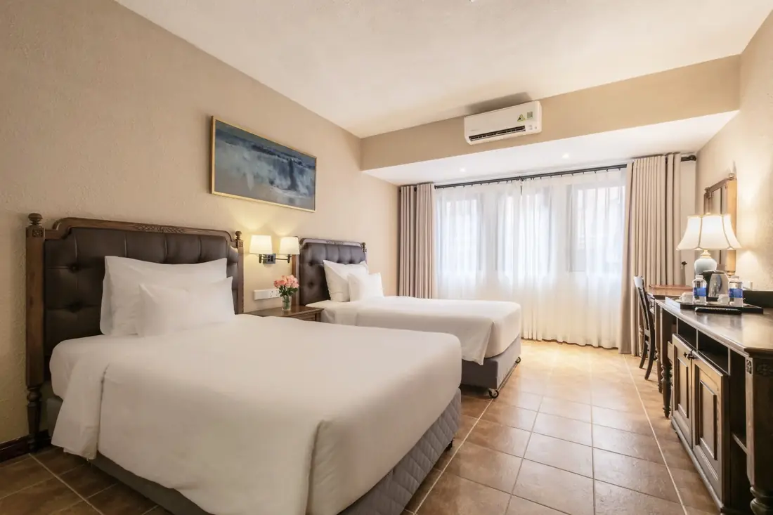 Phòng Superior 2 giường đơn – Venus Hotel Tam Đảo