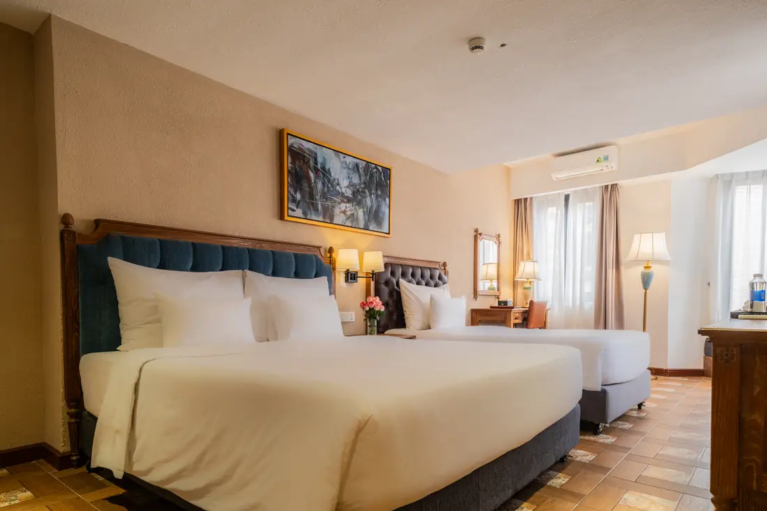 Phòng Deluxe Triple – Venus Hotel Tam Đảo